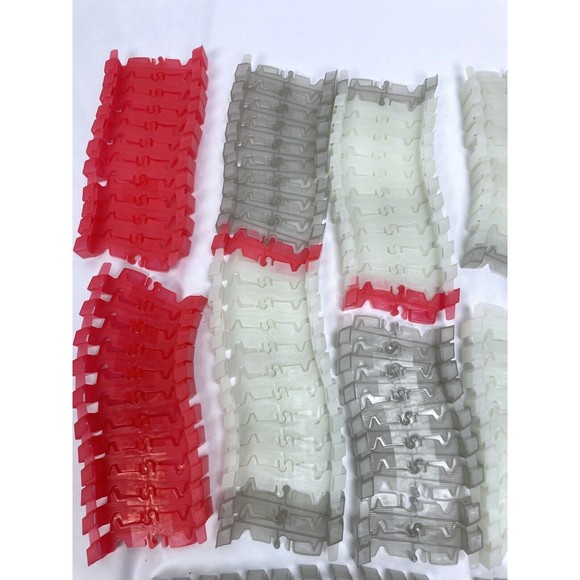 Magic Tracks Glow in the Dark Red Gray White Bend Flex Replacement Part 7ft - Picture 2 of 4